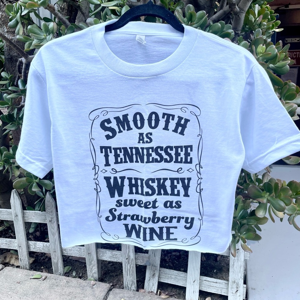 Chris Stapleton smooth Tennessee crop top S-3X available